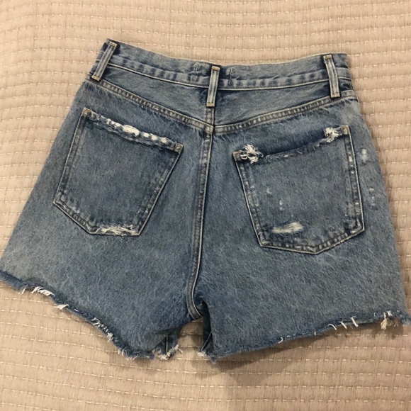 Agolde Dee Jean Shorts Cutoffs 27 - Picture 2 of 7